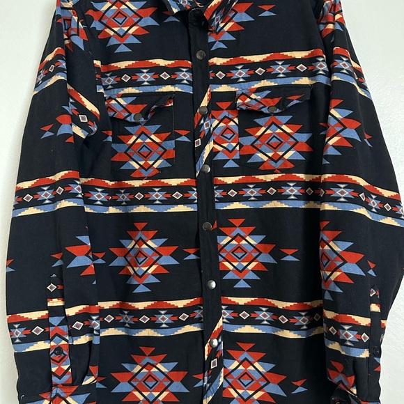 RSQ Printed Mens Shirt Size XL - Picture 2 of 9